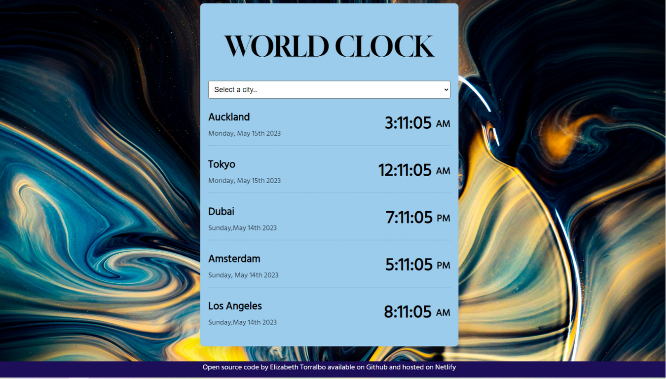 World Clock